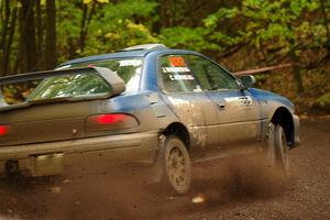 Corey Morris / Josh Nykanen Subaru Impreza on SS16, Mount Marquette.