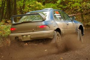 Corey Morris / Josh Nykanen Subaru Impreza on SS16, Mount Marquette.