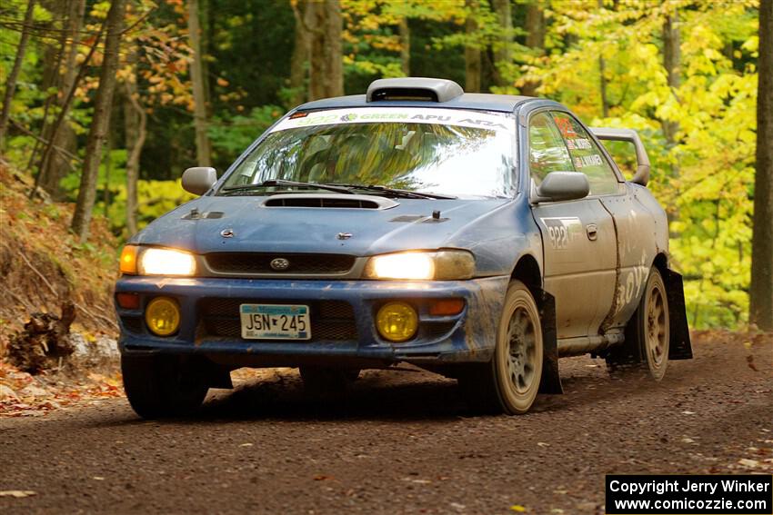 Corey Morris / Josh Nykanen Subaru Impreza on SS16, Mount Marquette.