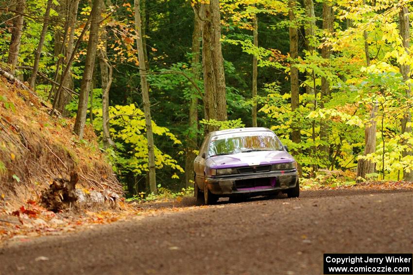 Michael Miller / Angelica Miller Mitsubishi Galant VR-4 on SS16, Mount Marquette.