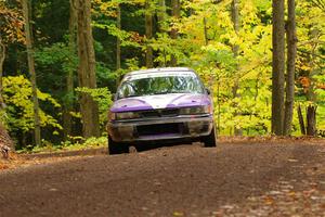 Michael Miller / Angelica Miller Mitsubishi Galant VR-4 on SS16, Mount Marquette.