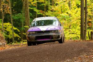 Michael Miller / Angelica Miller Mitsubishi Galant VR-4 on SS16, Mount Marquette.