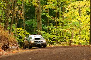 Matt James / Jackie James Subaru Impreza on SS16, Mount Marquette.