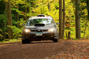 Matt James / Jackie James Subaru Impreza on SS16, Mount Marquette.