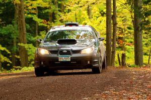 Matt James / Jackie James Subaru Impreza on SS16, Mount Marquette.