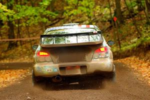 Matt James / Jackie James Subaru Impreza on SS16, Mount Marquette.