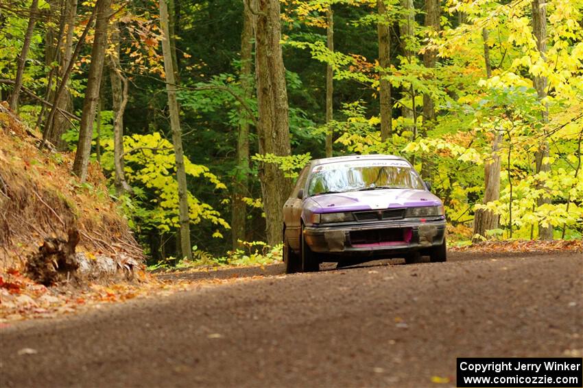 Michael Miller / Angelica Miller Mitsubishi Galant VR-4 on SS16, Mount Marquette.