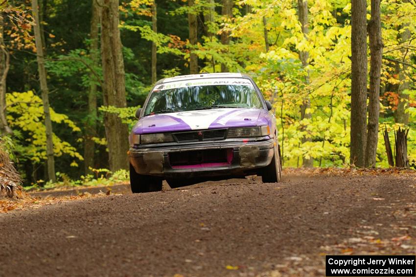 Michael Miller / Angelica Miller Mitsubishi Galant VR-4 on SS16, Mount Marquette.