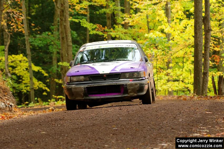 Michael Miller / Angelica Miller Mitsubishi Galant VR-4 on SS16, Mount Marquette.