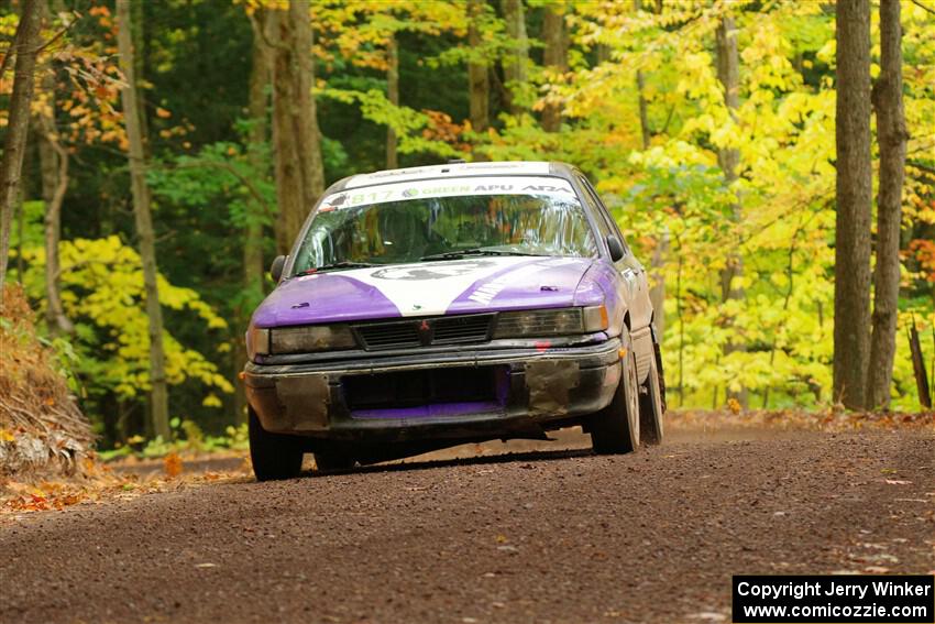 Michael Miller / Angelica Miller Mitsubishi Galant VR-4 on SS16, Mount Marquette.