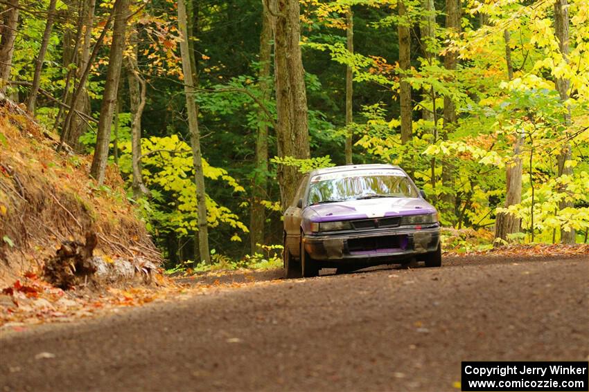 Michael Miller / Angelica Miller Mitsubishi Galant VR-4 on SS16, Mount Marquette.