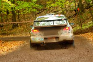 Matt James / Jackie James Subaru Impreza on SS16, Mount Marquette.