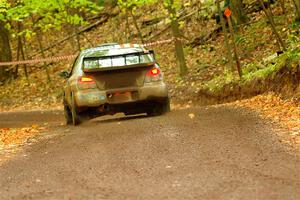 Matt James / Jackie James Subaru Impreza on SS16, Mount Marquette.