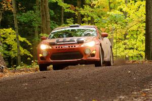 Chris Nonack / Sara Nonack Subaru BRZ on SS16, Mount Marquette.