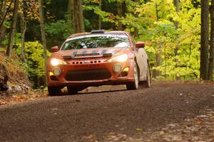 Chris Nonack / Sara Nonack Subaru BRZ on SS16, Mount Marquette.