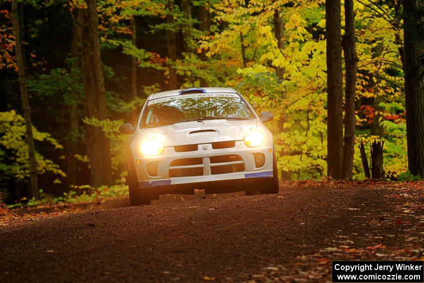 Doug B. Shepherd / Chris LaBaere Dodge SRT-4 on SS16, Mount Marquette.