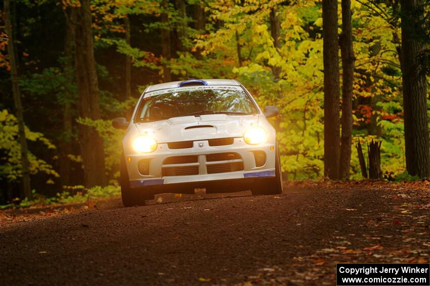 Doug B. Shepherd / Chris LaBaere Dodge SRT-4 on SS16, Mount Marquette.