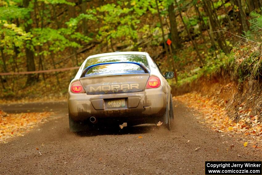 Doug B. Shepherd / Chris LaBaere Dodge SRT-4 on SS16, Mount Marquette.