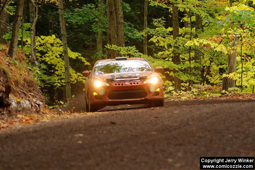 Chris Nonack / Sara Nonack Subaru BRZ on SS16, Mount Marquette.