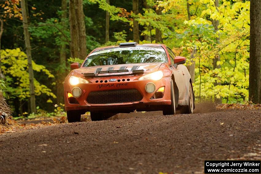 Chris Nonack / Sara Nonack Subaru BRZ on SS16, Mount Marquette.