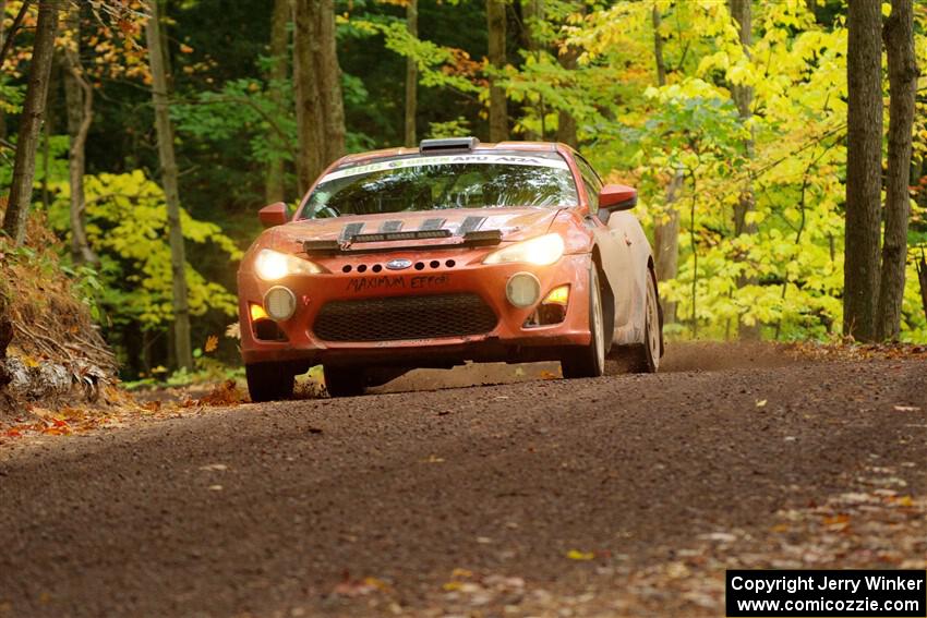 Chris Nonack / Sara Nonack Subaru BRZ on SS16, Mount Marquette.