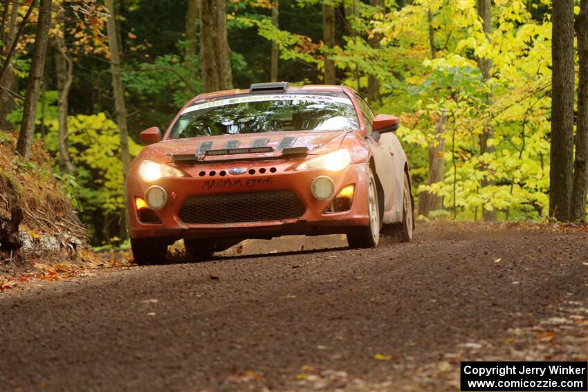 Chris Nonack / Sara Nonack Subaru BRZ on SS16, Mount Marquette.