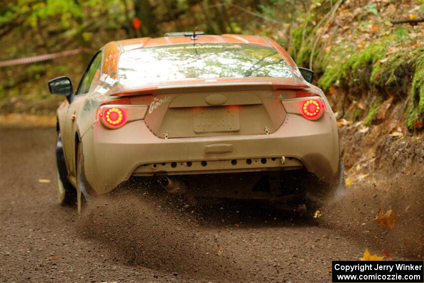 Chris Nonack / Sara Nonack Subaru BRZ on SS16, Mount Marquette.