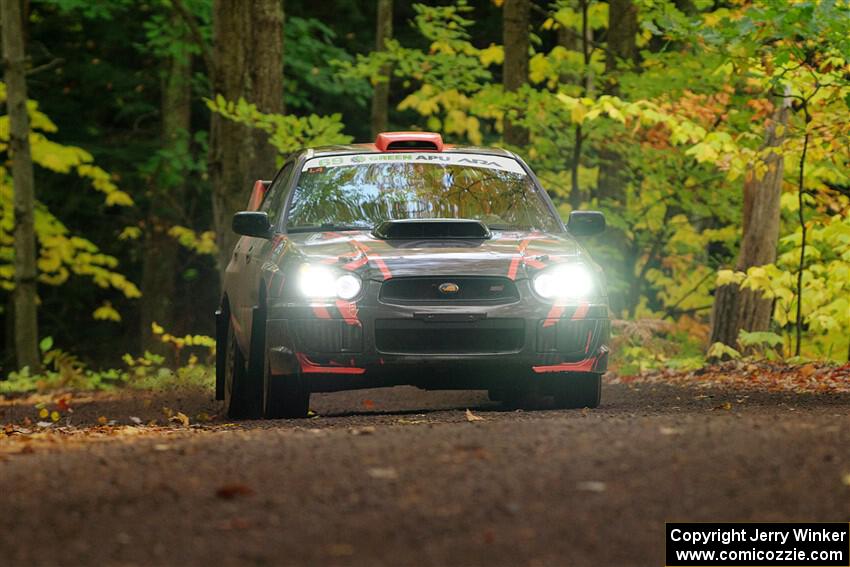 Gabe Jacobsohn / Ian Nelson Subaru WRX STi on SS16, Mount Marquette.