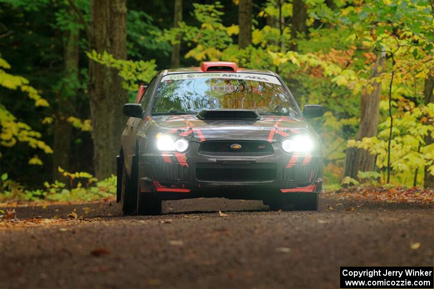 Gabe Jacobsohn / Ian Nelson Subaru WRX STi on SS16, Mount Marquette.