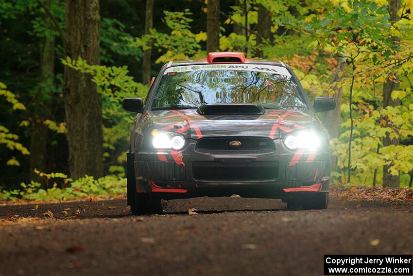 Gabe Jacobsohn / Ian Nelson Subaru WRX STi on SS16, Mount Marquette.