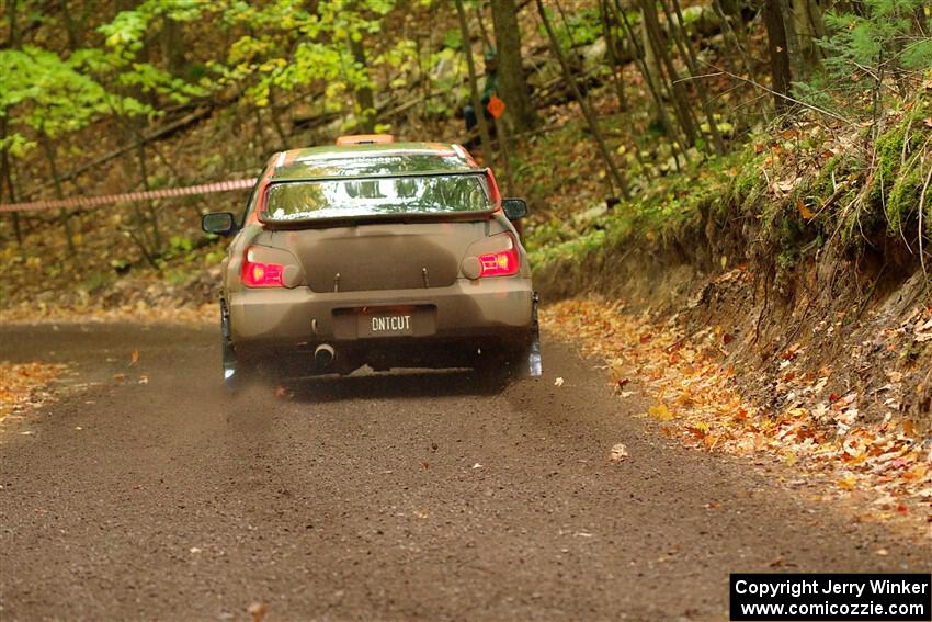 Gabe Jacobsohn / Ian Nelson Subaru WRX STi on SS16, Mount Marquette.