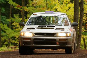 Camden Sheridan / Jeremy Frey Subaru Impreza Outback Sport on SS16, Mount Marquette.