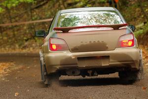 Jonathon Nagel / Liz Austin Subaru Impreza 2.5RS on SS16, Mount Marquette.