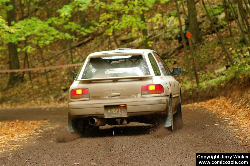 Camden Sheridan / Jeremy Frey Subaru Impreza Outback Sport on SS16, Mount Marquette.