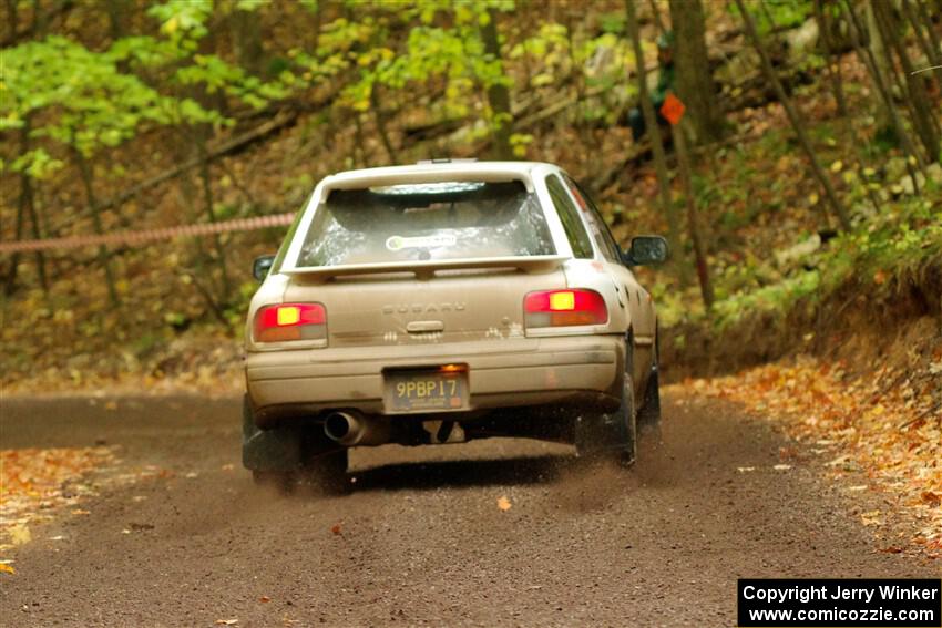 Camden Sheridan / Jeremy Frey Subaru Impreza Outback Sport on SS16, Mount Marquette.