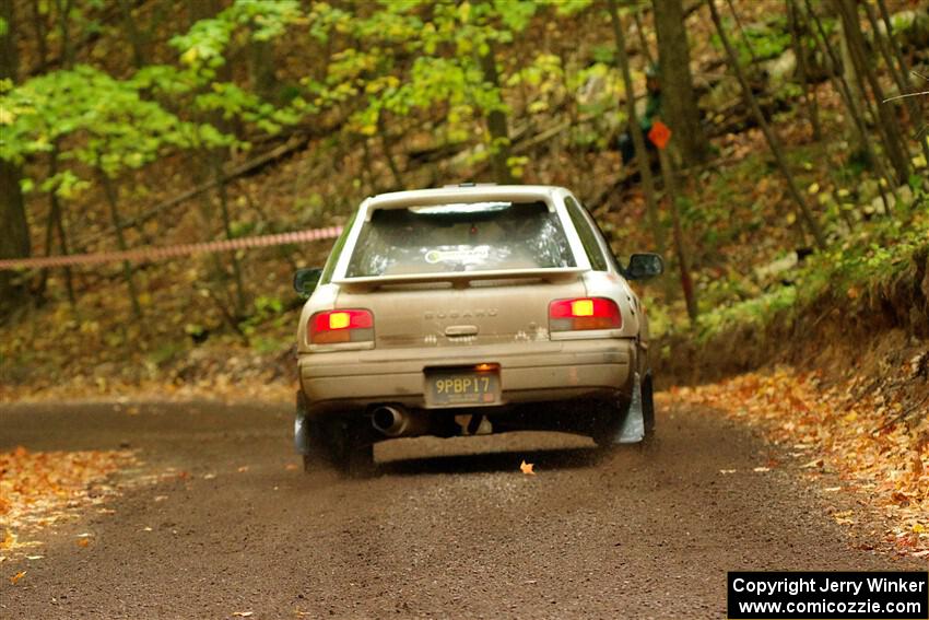 Camden Sheridan / Jeremy Frey Subaru Impreza Outback Sport on SS16, Mount Marquette.