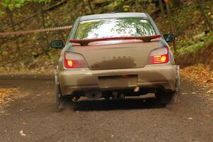 Jonathon Nagel / Liz Austin Subaru Impreza 2.5RS on SS16, Mount Marquette.