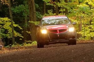 Doug Gekiere / Andrew Tuten Pontiac Vibe GT on SS16, Mount Marquette.