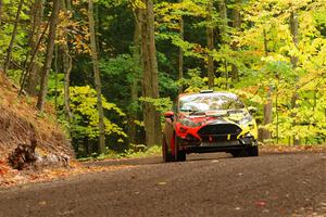 Nikhil Thakur / Zack Goldstein Ford Fiesta ST on SS16, Mount Marquette.