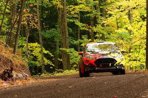 Nikhil Thakur / Zack Goldstein Ford Fiesta ST on SS16, Mount Marquette.