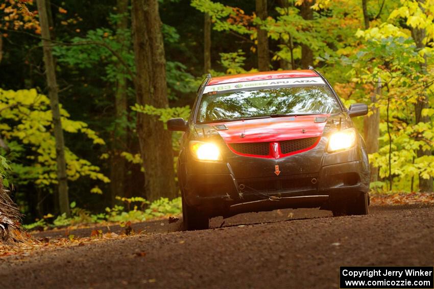 Doug Gekiere / Andrew Tuten Pontiac Vibe GT on SS16, Mount Marquette.