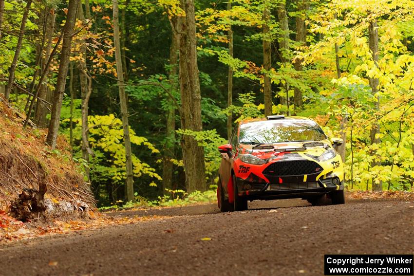 Nikhil Thakur / Zack Goldstein Ford Fiesta ST on SS16, Mount Marquette.