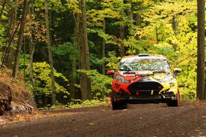 Nikhil Thakur / Zack Goldstein Ford Fiesta ST on SS16, Mount Marquette.