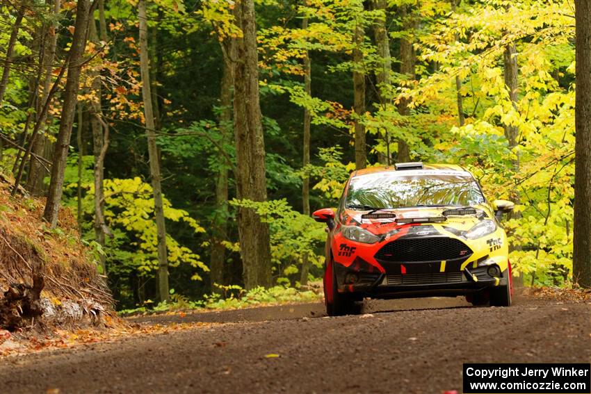 Nikhil Thakur / Zack Goldstein Ford Fiesta ST on SS16, Mount Marquette.