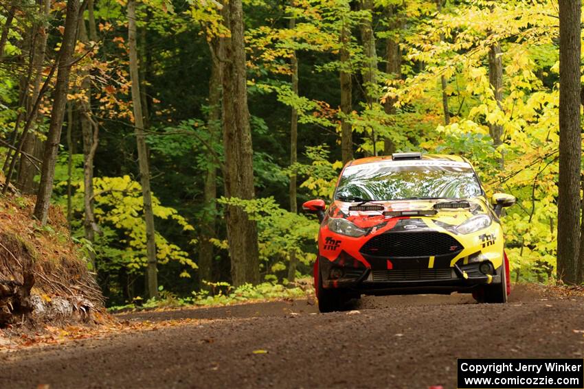 Nikhil Thakur / Zack Goldstein Ford Fiesta ST on SS16, Mount Marquette.