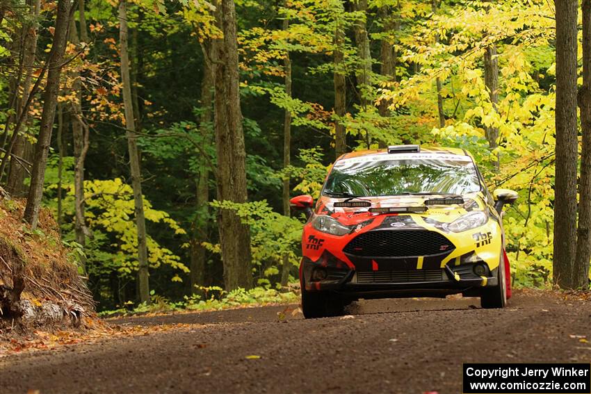 Nikhil Thakur / Zack Goldstein Ford Fiesta ST on SS16, Mount Marquette.