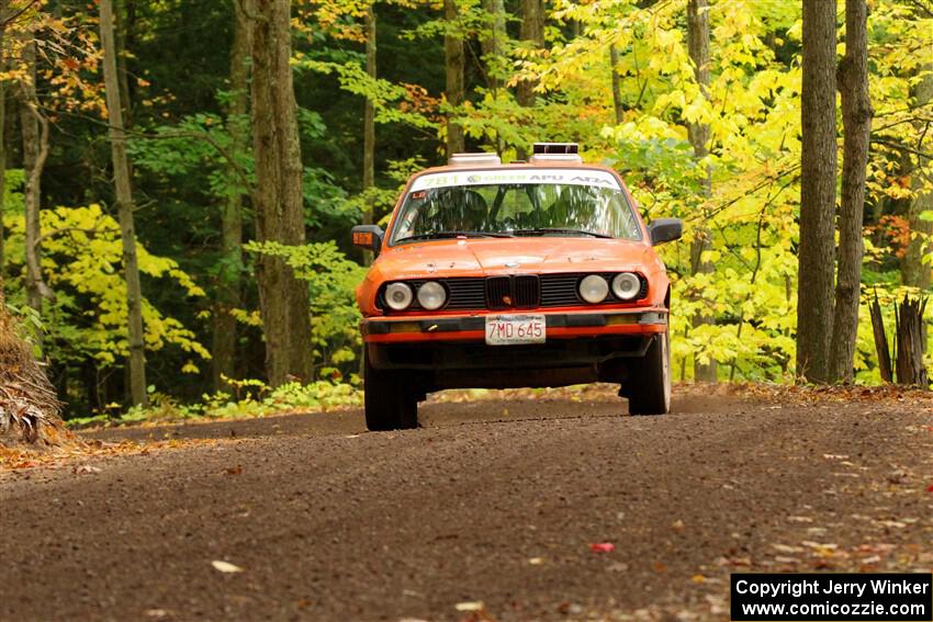 Kevin Brolin / Jim Spoth BMW 325i on SS16, Mount Marquette.