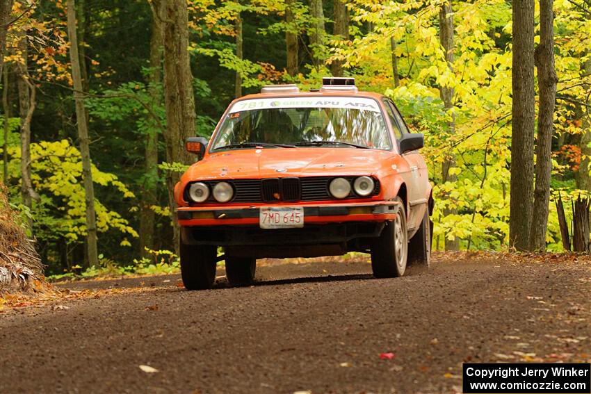 Kevin Brolin / Jim Spoth BMW 325i on SS16, Mount Marquette.