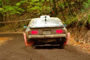 Kevin Schmidt / Kyle Roberts Mazda RX-7 on SS16, Mount Marquette.