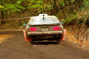 Kevin Schmidt / Kyle Roberts Mazda RX-7 on SS16, Mount Marquette.